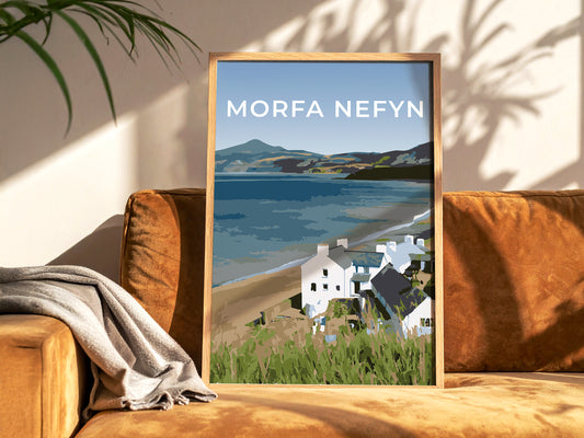 Morfa Nefyn, Porthdinllaen art print