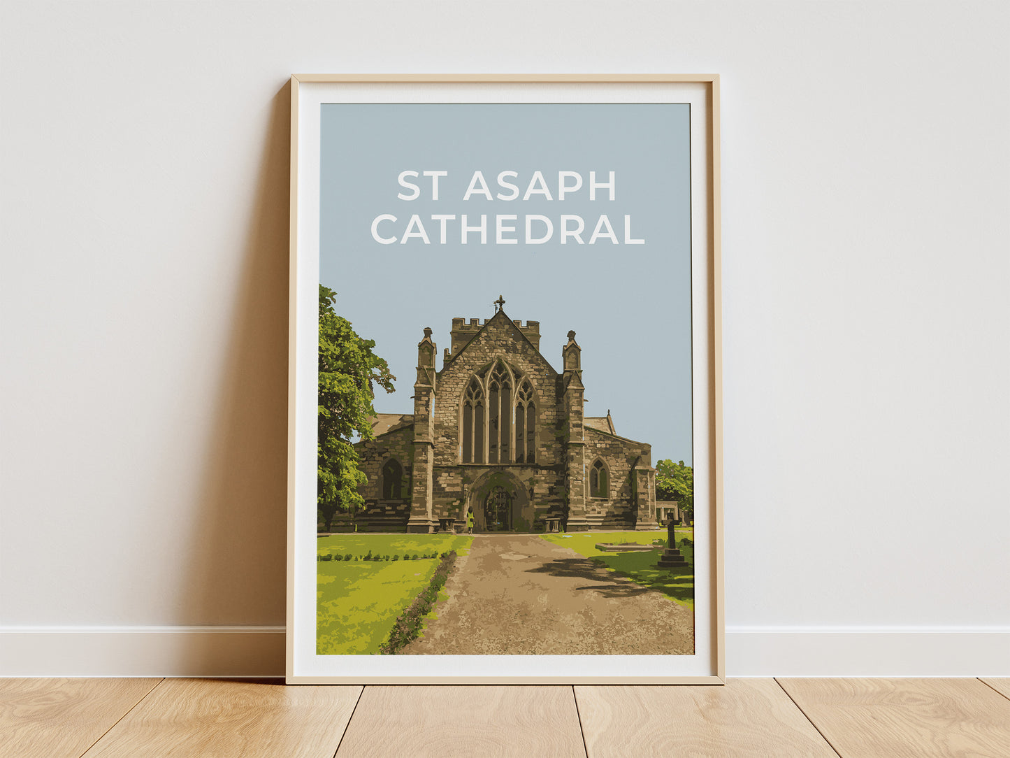 St Asaph Cathedral art print