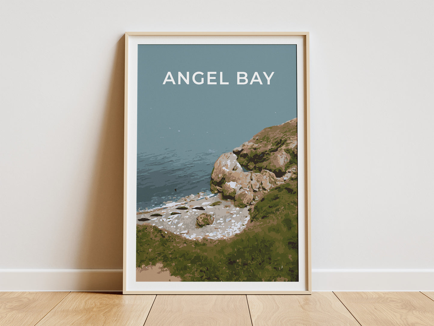 Angel Bay art print