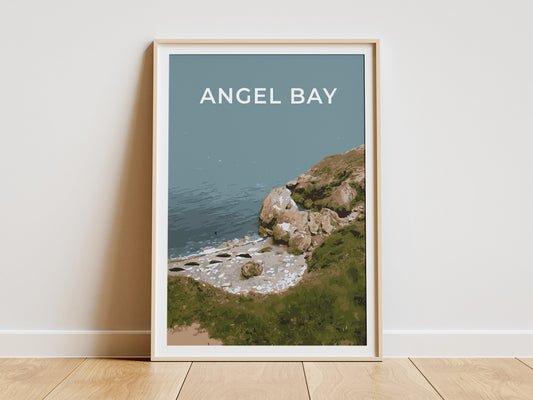 Angel Bay art print