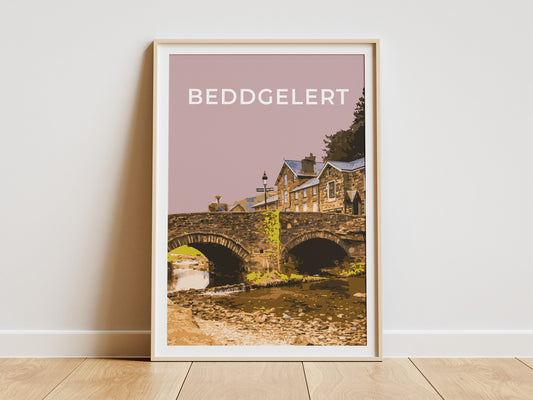 Beddgelert art print