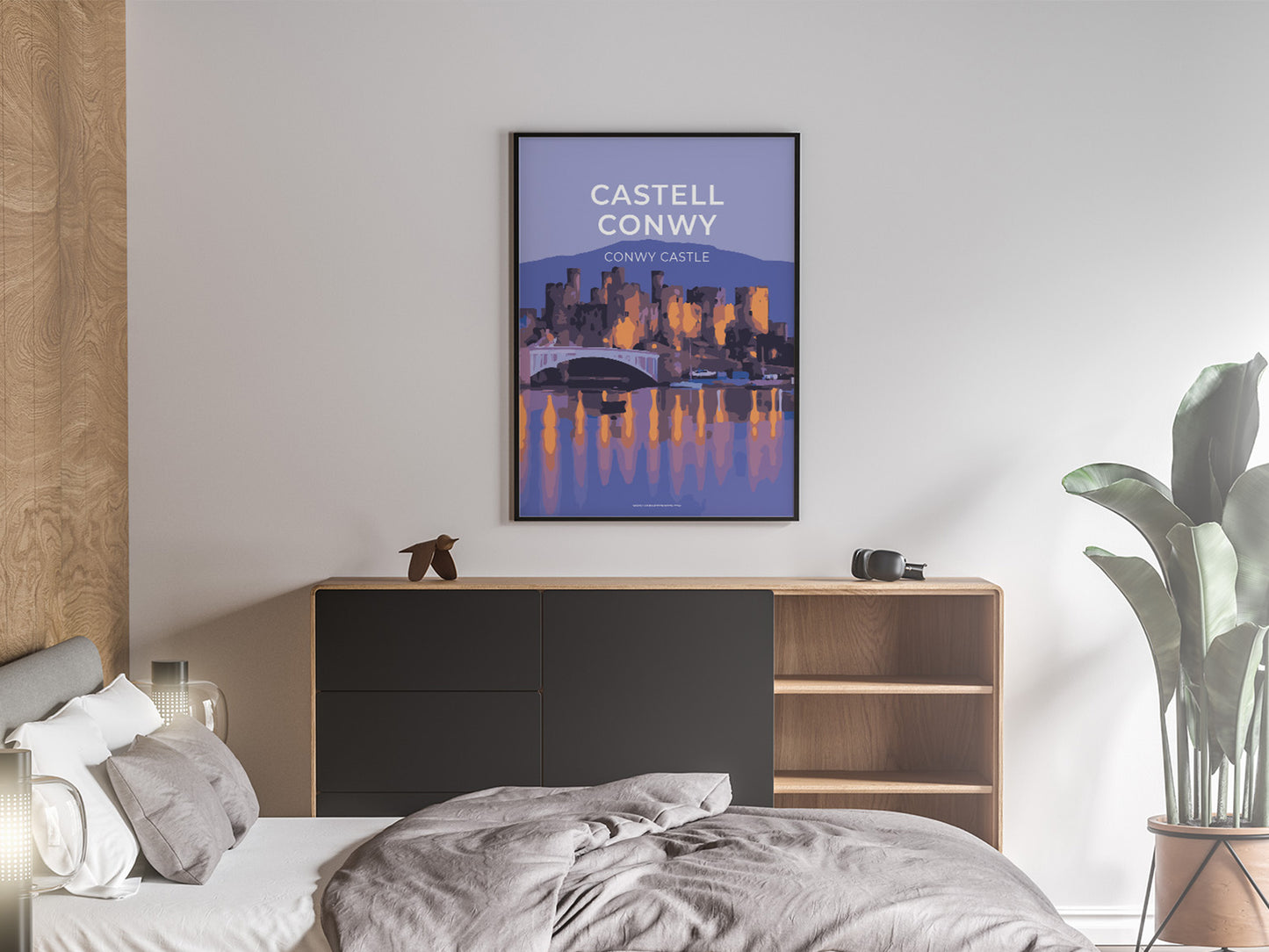 Castell Conwy Castle art print