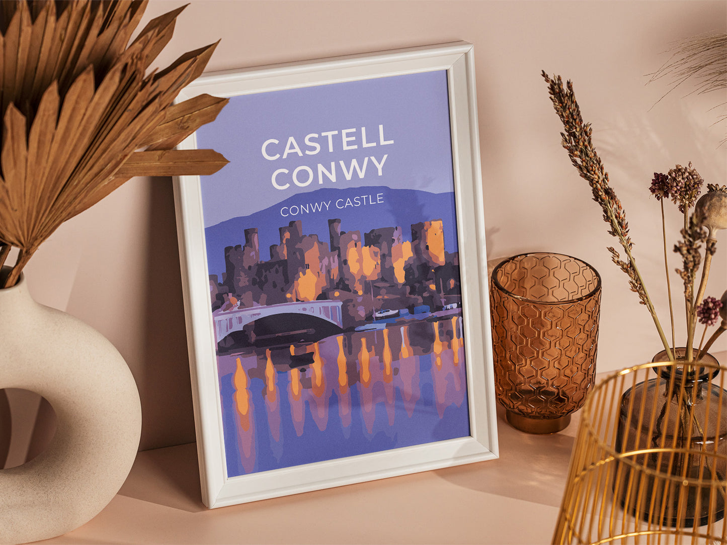 Castell Conwy Castle art print