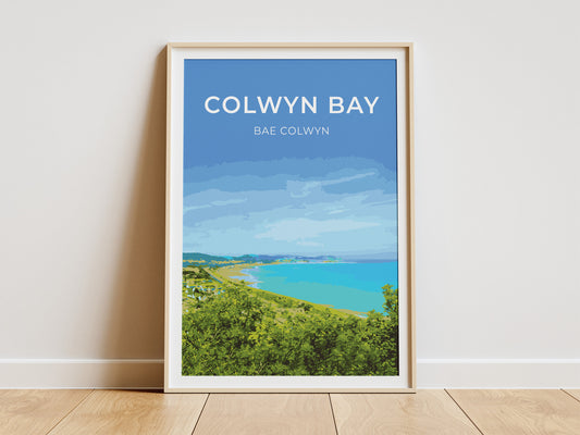 Colwyn Bay (Bae Colwyn) art print