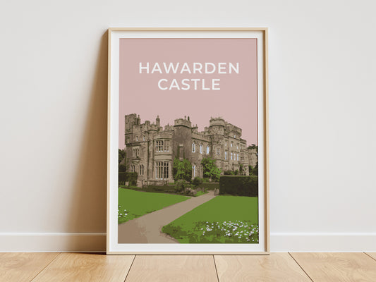 Hawarden Castle art print