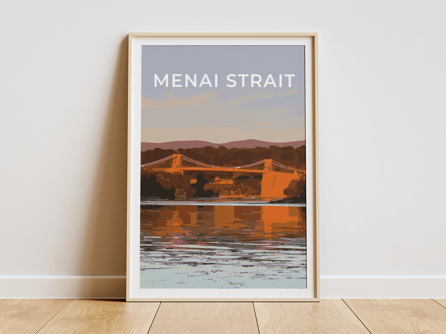Menai Strait art print