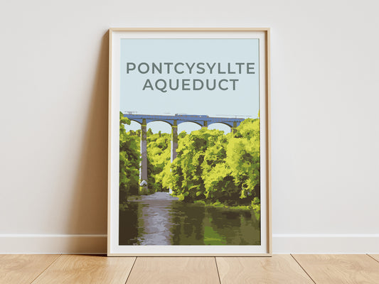 Pontcysyllte Aqueduct art print