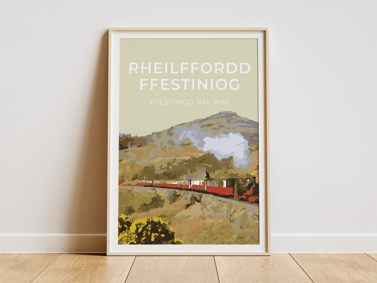 Rheilffordd Ffestiniog (Ffestiniog Railway) art print