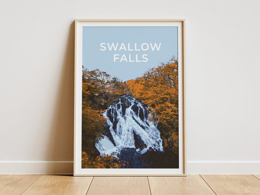 Swallow Falls art print