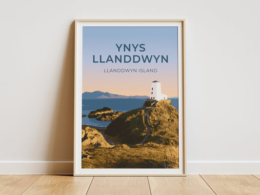 Ynys Llanddwyn (Llanddwyn Island) art print