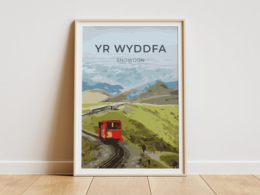 Yr Wyddfa (Snowdon) art print